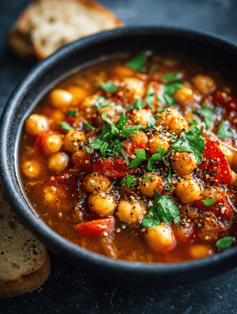 Mediterranean Chickpea Stew